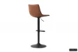 Tabouret de bar design coloris cognac