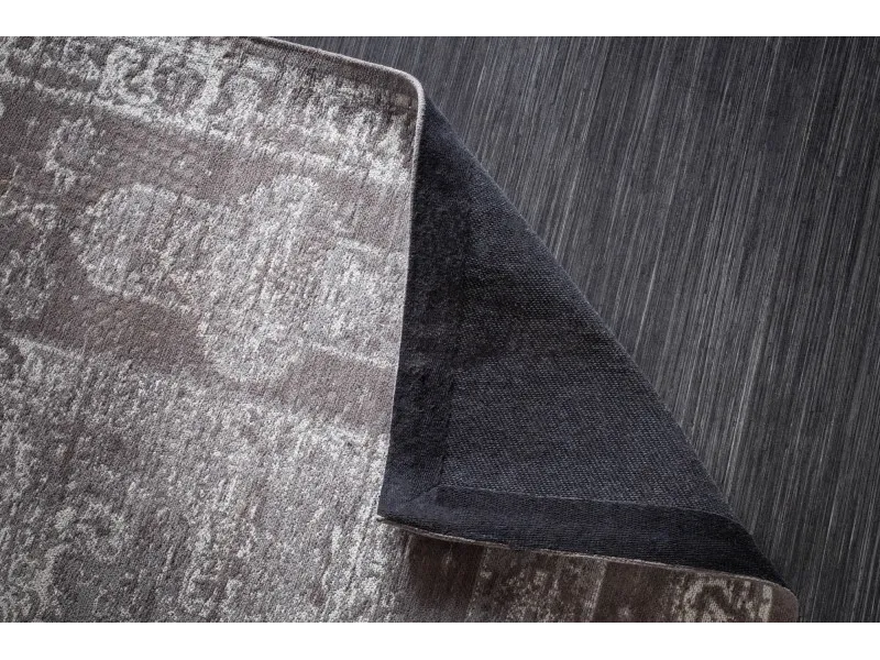 Tapis contemporain de 350x240cm coloris gris clair