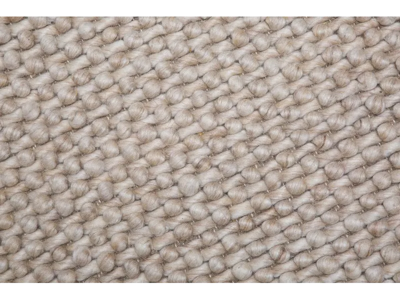 Tapis style rétro de couleur beige de 240x160cm