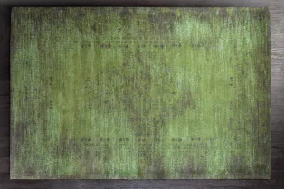 Tapis style rétro de couleur Vert de 240x160cm 2