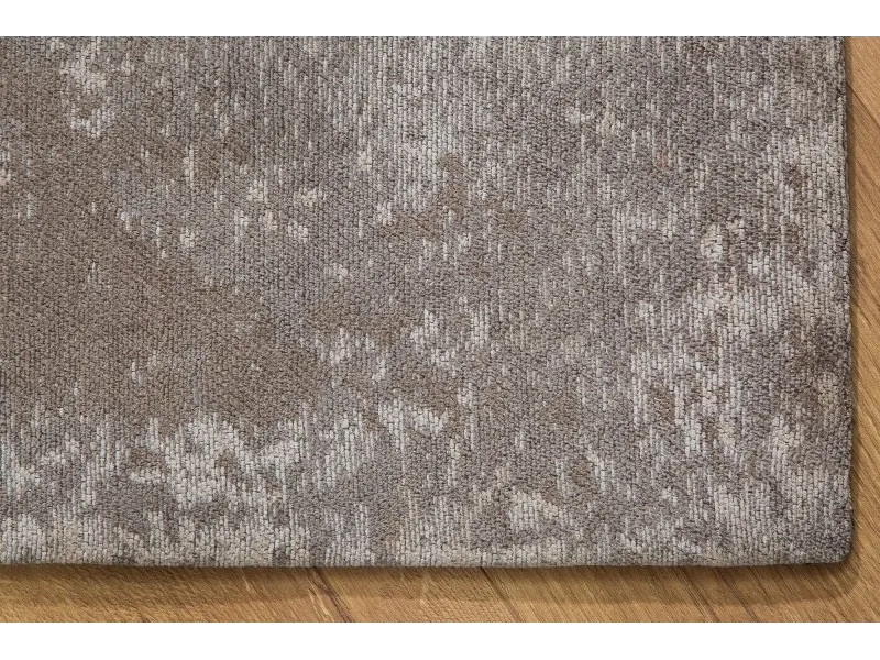 Tapis style rétro de couleur beige, gris de 240x160cm