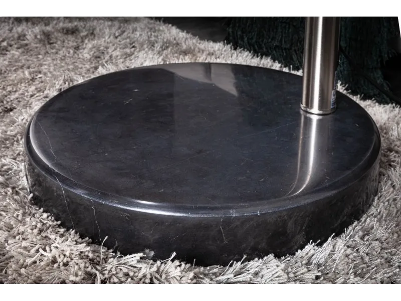 Lampadaire extensible de 170 à 210cm argenté