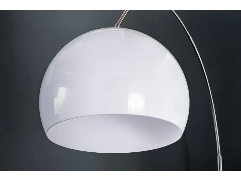 Lampadaire extensible 175-205cm coloris blanc