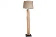 Lampadaire design en bois flotté coloris beige
