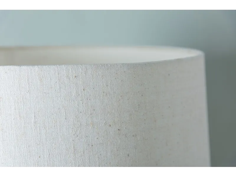 Lampadaire de 160 cm en lin écrue