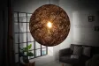 Lampe suspendue 60 cm design "COCOON" coloris noir