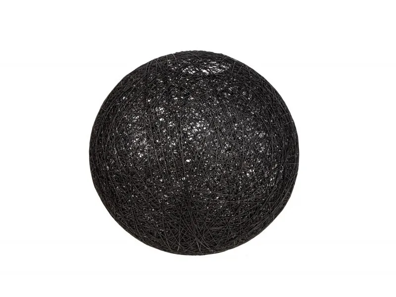 Lampe suspendue 60 cm design "COCOON" coloris noir