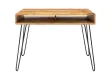 Bureau design de 100cm en bois massif coloris naturel