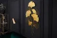Décoration murale Ginkgo Doré 110cm