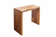 BUREAU DESIGN DE 100CM EN BOIS MASSIF COLORIS NATUREL
