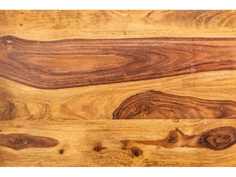 Table basse en bois massif de 60cm coloris naturel