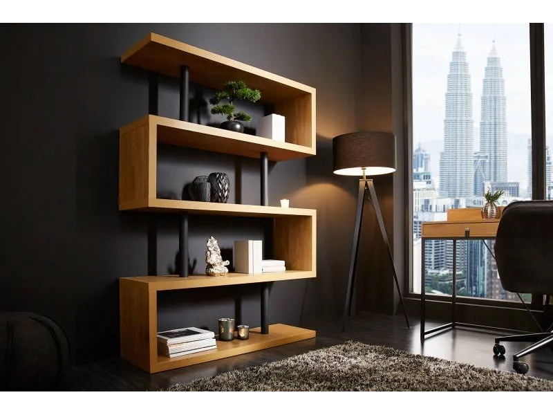 Meuble de rangement Chêne 165cm coloris naturel