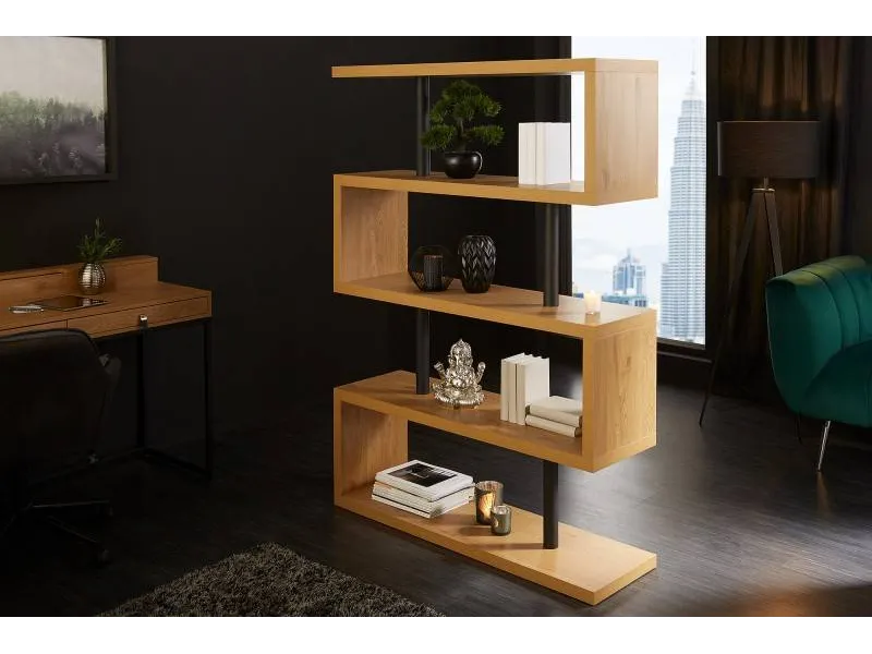 Meuble de rangement Chêne 165cm coloris naturel