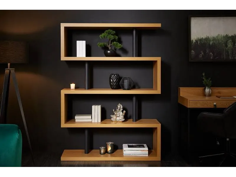 Meuble de rangement Chêne 165cm coloris naturel